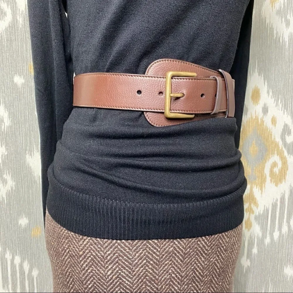 Ralph Lauren Cashmere Herringbone Pencil Skirt